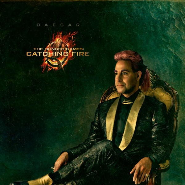 Caesar Flickerman from Hunger Games Catching Fire Movie Pics E! News